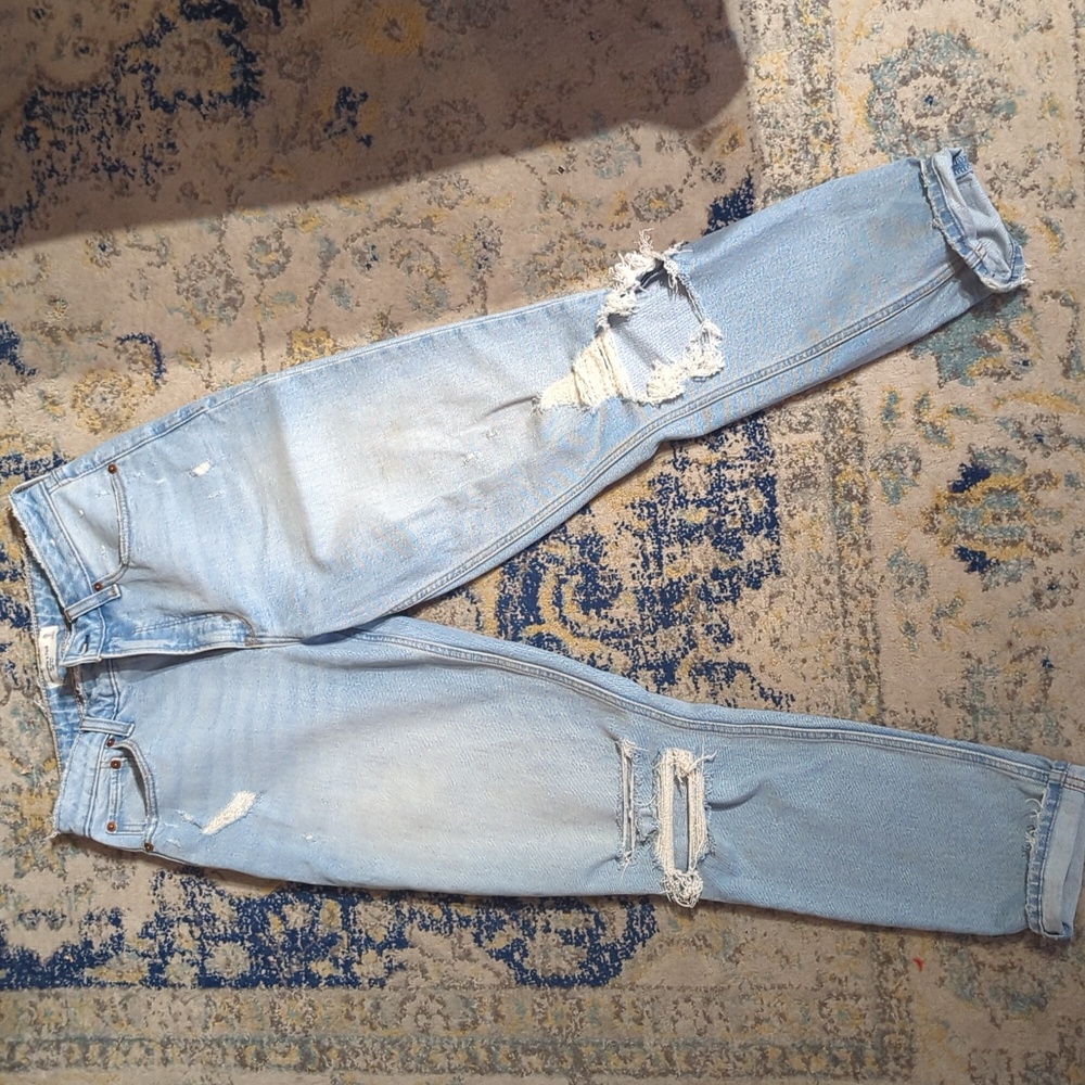 Abercrombie Curve Love 'the skinny' high rise jeans